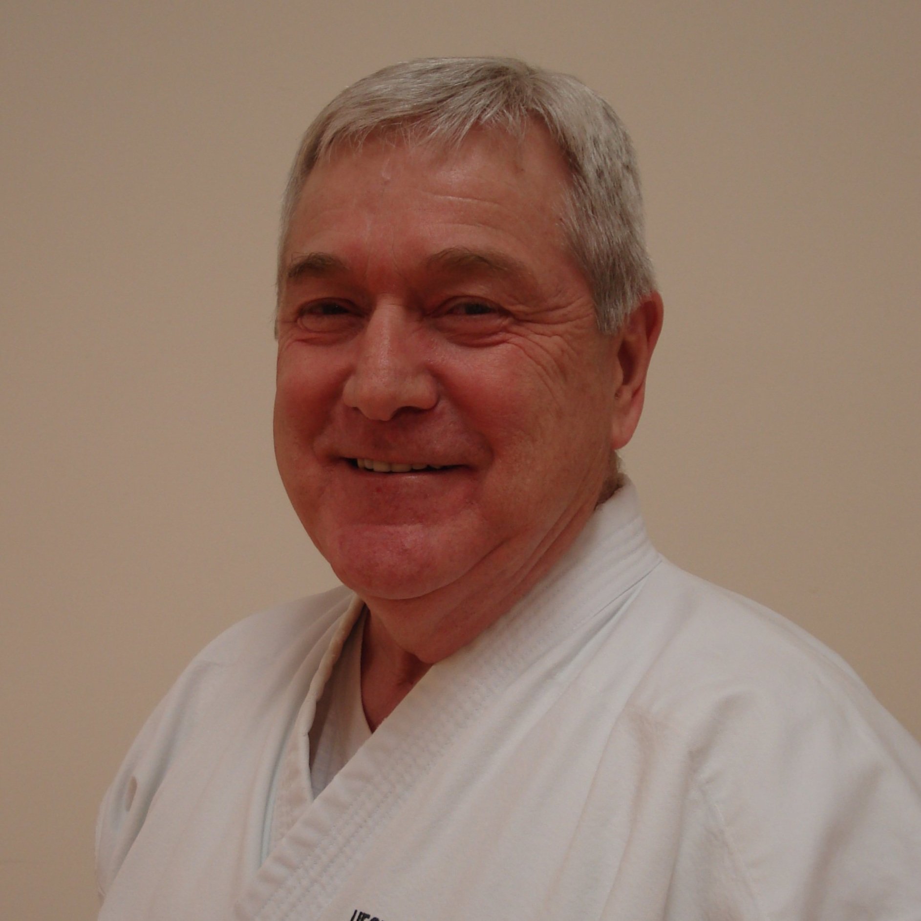Douglass Jack in a karate uniform