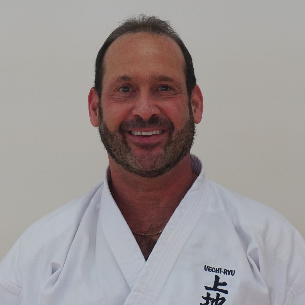 Daniel Zabarsky in a karate uniform