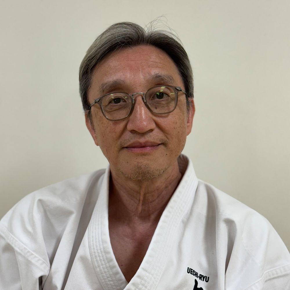 Raymond Lee in a karate uniform