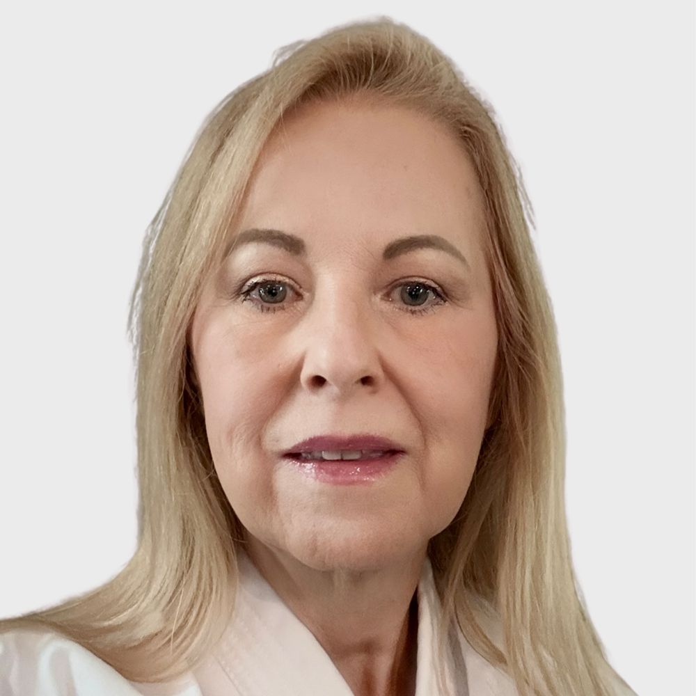 Terry Boczar in a karate uniform