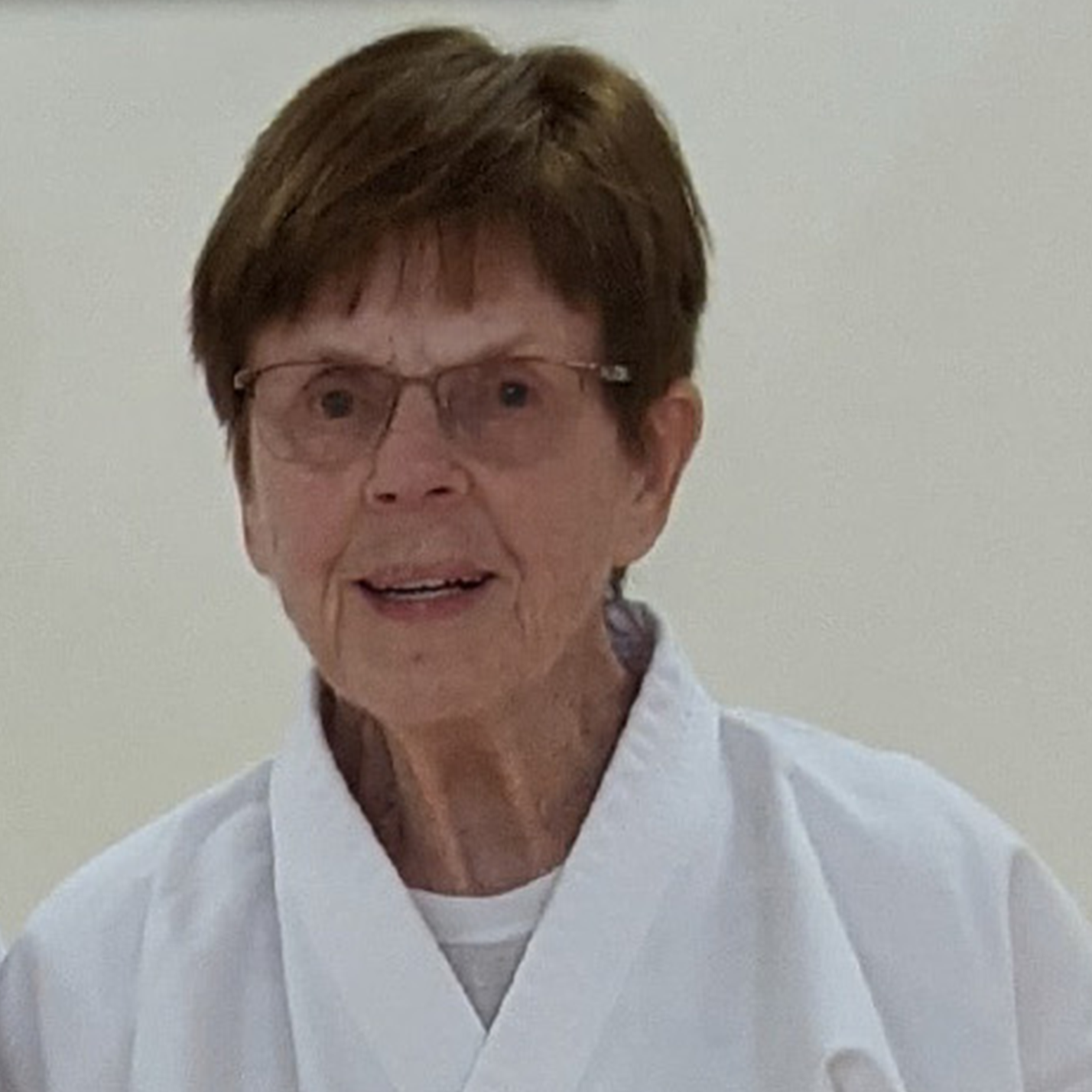 Rebecca Kenney-Olofsson in her karate uniform