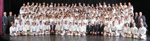 Archived photograph from Uechiryu Butokukai Graduation Classes