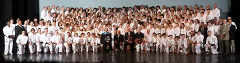 Archived photograph from Uechiryu Butokukai Graduation Classes