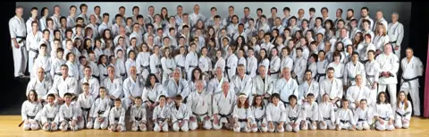 Archived photograph from Uechiryu Butokukai Graduation Classes