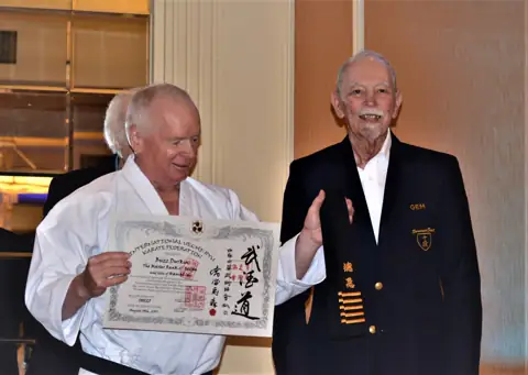 Archived photograph from Uechiryu Butokukai Graduation Classes