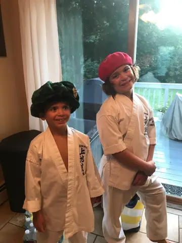 Archived photograph from 2024 Junior Black Belt Graduates