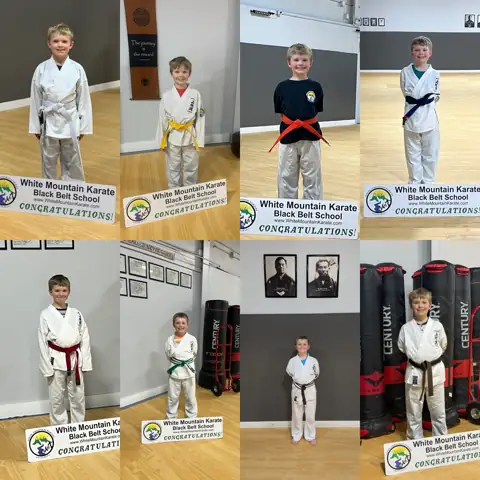 Archived photograph from 2025 Junior Black Belt Graduates