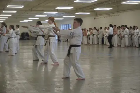 Archived photograph from 2024 Junior Black Belt Graduates