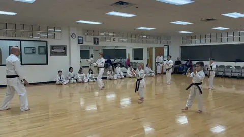 Archived photograph from 2024 Junior Black Belt Graduates