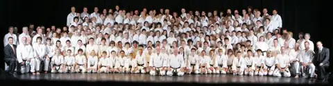 Archived photograph from Uechiryu Butokukai Graduation Classes