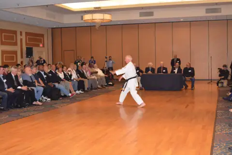 Archived photograph from Uechiryu Butokukai Graduation Classes