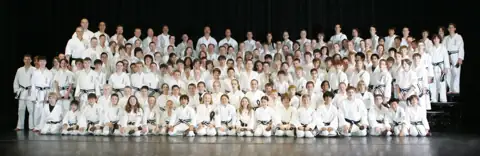 Archived photograph from Uechiryu Butokukai Graduation Classes