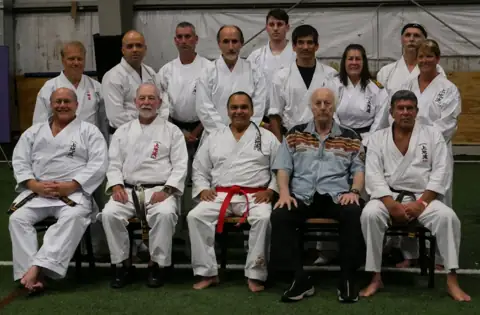 Archived photograph from Uechiryu Butokukai Graduation Classes