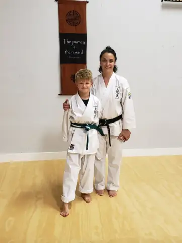 Archived photograph from 2024 Junior Black Belt Graduates