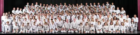 Archived photograph from Uechiryu Butokukai Graduation Classes