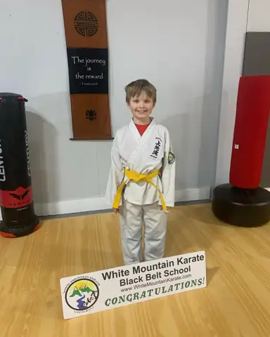 Archived photograph from 2025 Junior Black Belt Graduates