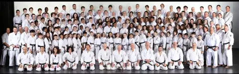 Archived photograph from Uechiryu Butokukai Graduation Classes