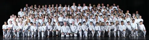 Archived photograph from Uechiryu Butokukai Graduation Classes