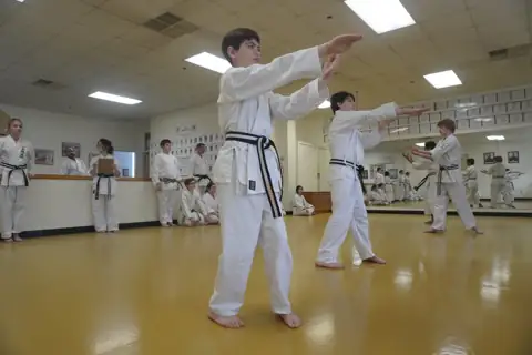 Archived photograph from 2024 Junior Black Belt Graduates