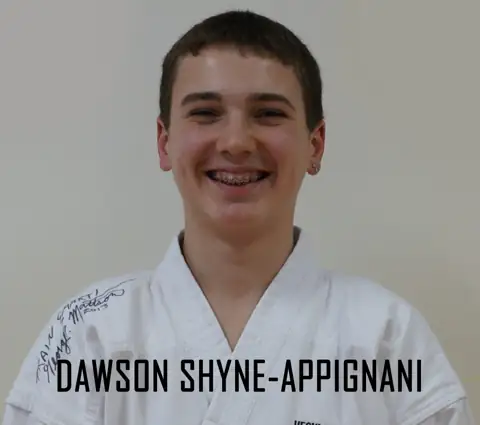 Archived photograph from The Junior Black Belt Program