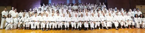 Archived photograph from Uechiryu Butokukai Graduation Classes