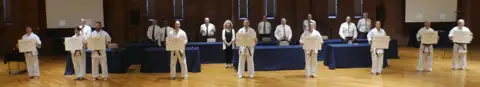 Archived photograph from Uechiryu Butokukai Graduation Classes